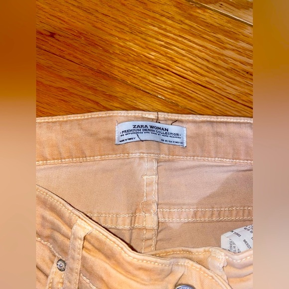 Zara Women’s Jean Jegging Pant in light pink / dusty rose - Picture 4 of 6